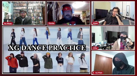 KPOP JPOP REACTION XG SHOOTING STAR Dance Practice XG LEFT