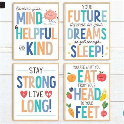 Health Room Office Posters School Health Posters Nurse Etsy