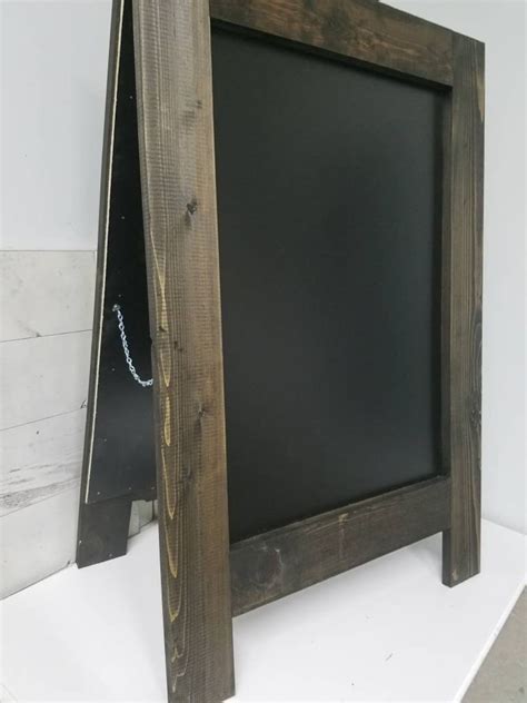 Outdoor Chalkboard Sandwich Board Sign 38x25 Etsy