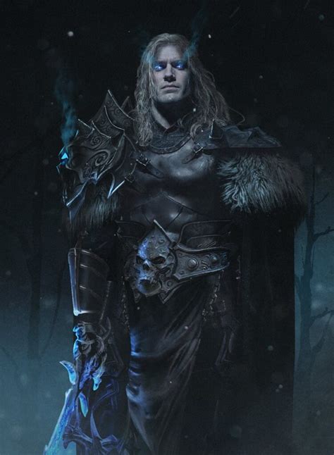 Arte Mostra Henry Cavill Como Arthas O Lich Rei De World Of Warcraft