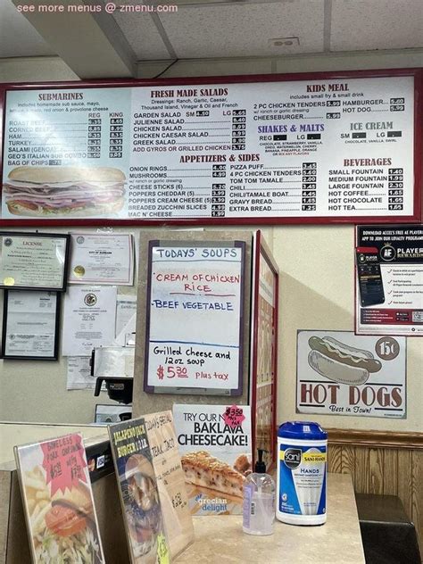 Online Menu Of Geos Gyros Restaurant Burbank Illinois 60459 Zmenu