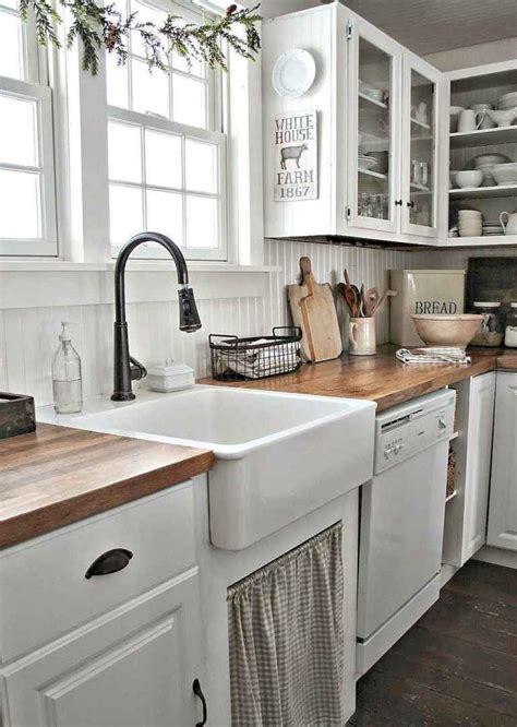 75 Stunning Farmhouse Kitchen Sink Ideas Decor