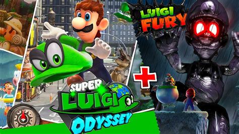 Super Luigi Odyssey Luigi S Fury Full Games Walkthrough