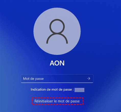 Comment réinitialiser le mot de passe Windows facilement