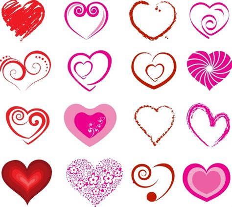 Free Vector Heart Clipart Pink