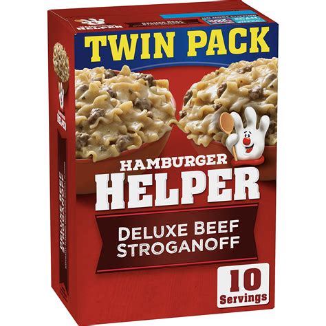 Hamburger Helper Deluxe Beef Stroganoff Oz Walmart