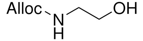 N アリルオキシカルボニルエタノールアミン ≥980 Gc Sigma Aldrich