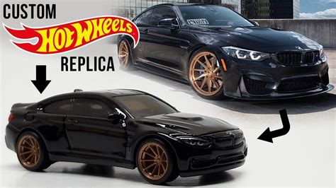 Custom Hot Wheels Bmw M4 With Duckbill Spoiler And 3d Printed Wheels Youtube