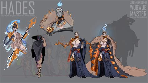 Ida Salovaara Greek Mythology Hades And Persephone Concepting