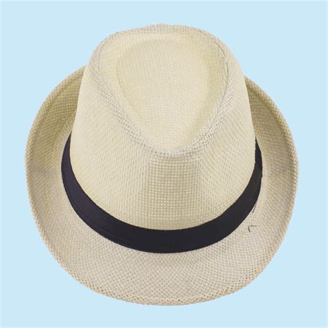 Men Women Fedora Hat Trilby Panama Beach Sun Straw Short Brim Cap Cuban Style Ebay