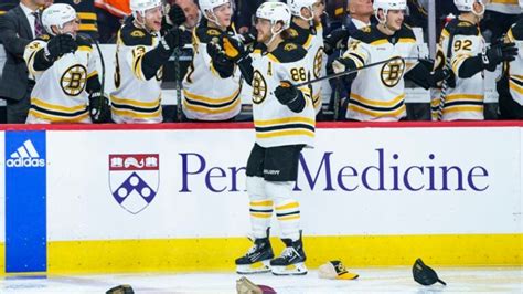 Takeaways David Pastrnak Shines In Bruins Record Setting Win