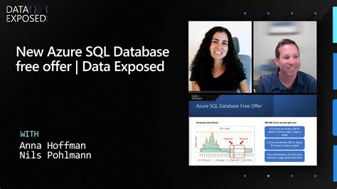 New Azure Sql Database Free Offer Data Exposed Youtube