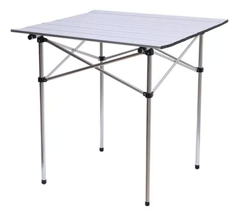 Mesa Plegable Aluminio Para Camping Gravedad X