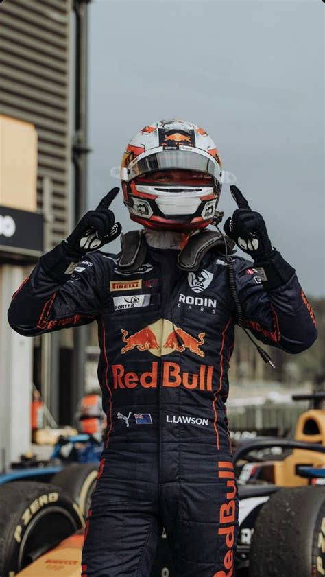 Liam Lawson, F2 Driver | Red bull racing, Motorcycle jacket, Formula 1