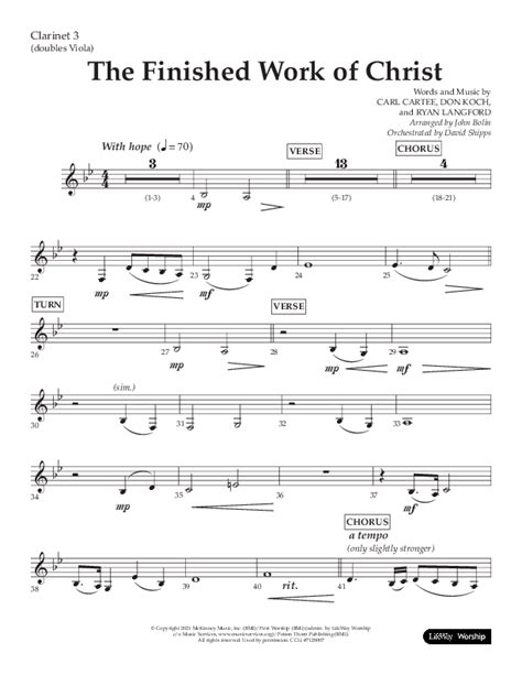 The Finished Work Of Christ Choral Anthem Satb Lifeway Choral Arr