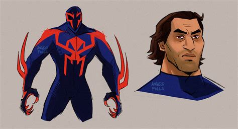 Miguel O Hara Spider Man 2099 By Angelofalls On Deviantart