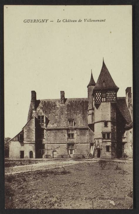 Guérigny GUERIGNY Le Château de Villemenant Carte postale