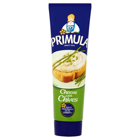 Ocado: Primula Cheese & Chive Spread Tube 150g(Product Information)