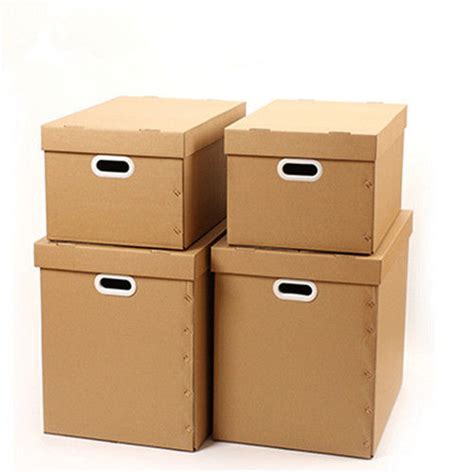 Matte Lamination Brown Kraft Paper Corrugated Packaging Boxes For