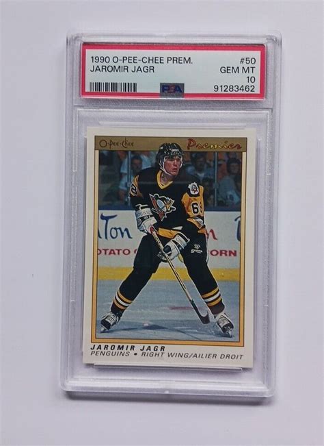 Jaromir Jagr O Pee Chee Premier Base Price Guide Sports Card