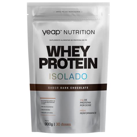 Whey Protein Concentrado Dark Chocolate G Yeap Nutrition