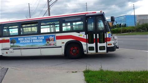 Ttc 1998 Nova Bus Rts 7202 Outside Scene Youtube