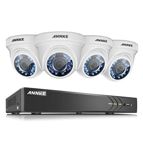 ANNKE 8CH 3 0MP Home Security Camera System W 4x HD 1080P 2 0MP