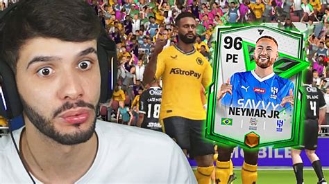 EVOLUÍ O NEYMAR AO MÁXIMO NO FC MOBILE E ME SURPREENDI O QUE ELE