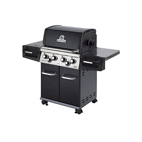 Broil King Regal 490 Pro Black Porcelain 4 Burner Propane Gas