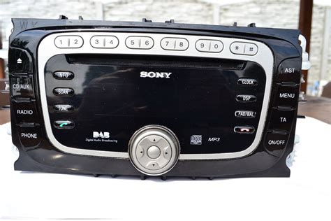 Radio Sony Cd Ford Mondeo Kuga Focus S Max Oficjalne