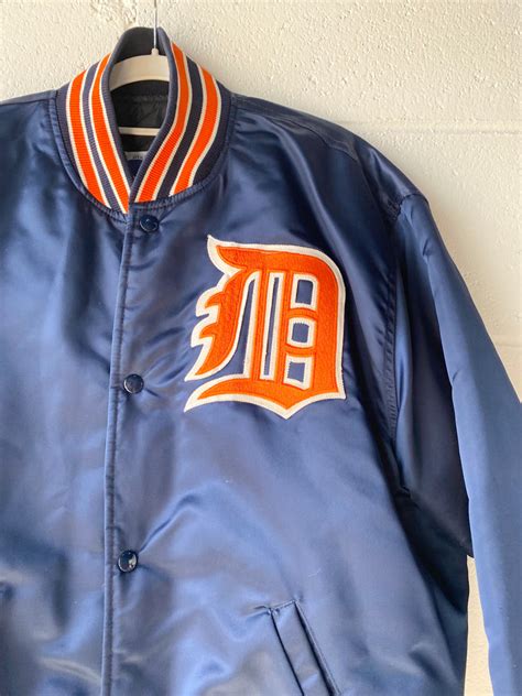 Detroit Tigers Starter Bomber Jacket Reware Vintage