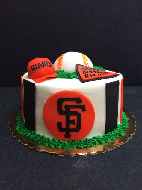 San Francisco Giants Birthday Cake