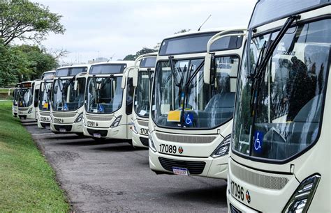 Transporte coletivo da RMC é reforçado 22 novos ônibus