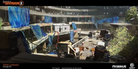 The Division 2 Potomac Relief Camp Concept Art Torben Lindström Concept Art Concept Art