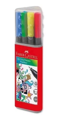 Micropuntas Faber Castell Grip Finepen Fineliner X Und Cuotas Sin