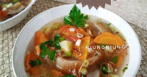 Resep Sup Kikil Sapi Oleh Niung Niung Cookpad