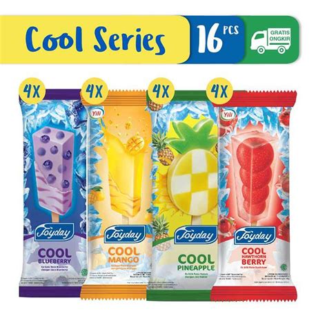 Jual Joyday Ice Cream Cool Series Pack Es Krim 16 Pcs Di Seller