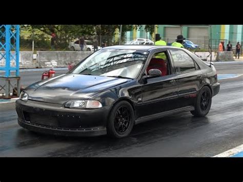 Bruce Honda Civic Drag Racing Championship Rd2 2024 YouTube