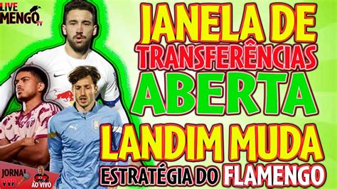 JNVVP 013 AO VIVO FLAMENGO TEM PLANO B PRA LATERAL LANDIM MUDA