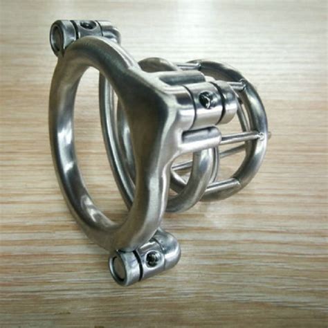 Titanium Chastity Cage Permanent Keyless Sq Chastitytop