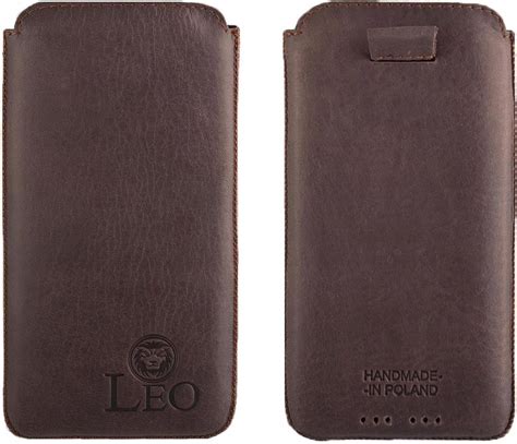 Leo Etui Case Wsuwka Z Naturalnej Polskiej Skóry 147 X 68 7 2Mm Etui