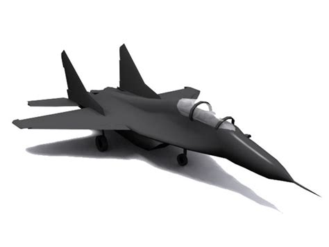 Free Mig 35d Fighter 3d Model