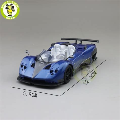 136 パガーニ ゾンダ Pagani Zonda イタリア Italy スーパーカー 青 ブルー ミニカー ダイキャストカー モデルカー