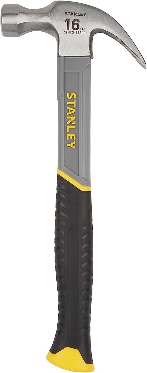 AMK Stanley Curved Claw Hammer Fibreglass Shaft 450g 16oz Amazon Co