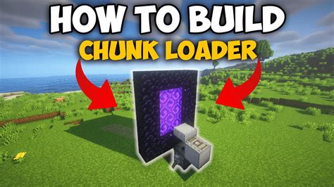 How To Build Chunk Loader In Minecraft Chunk Loader Minecraft 1 21