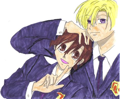 Tamaki And Haruhi By Apprenticeofgaga On Deviantart