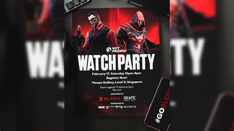 Bleed Esports จด Watch Party แมตชแรกศก Pacific Kickoff ONE Esports