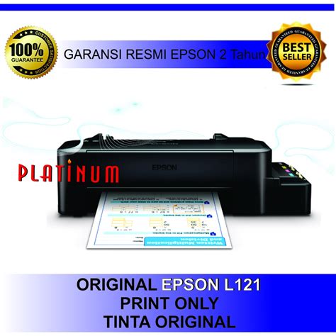 Jual Promo Banting Harga Printer Epson L 121 Promo Printer Epson L121 Pengganti L120 Print Only