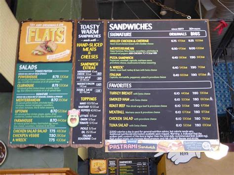 Potbelly Menu Nutrition Facts | Besto Blog