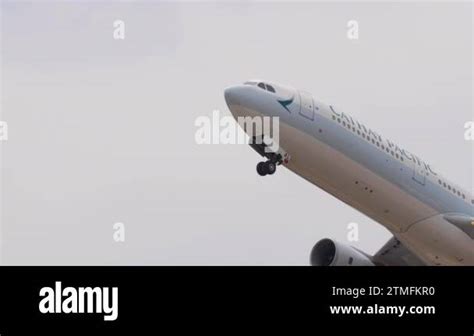 PHUKET THAILAND FEBRUARY 13 2023 Civil Plane Airbus A330 Of Cathay